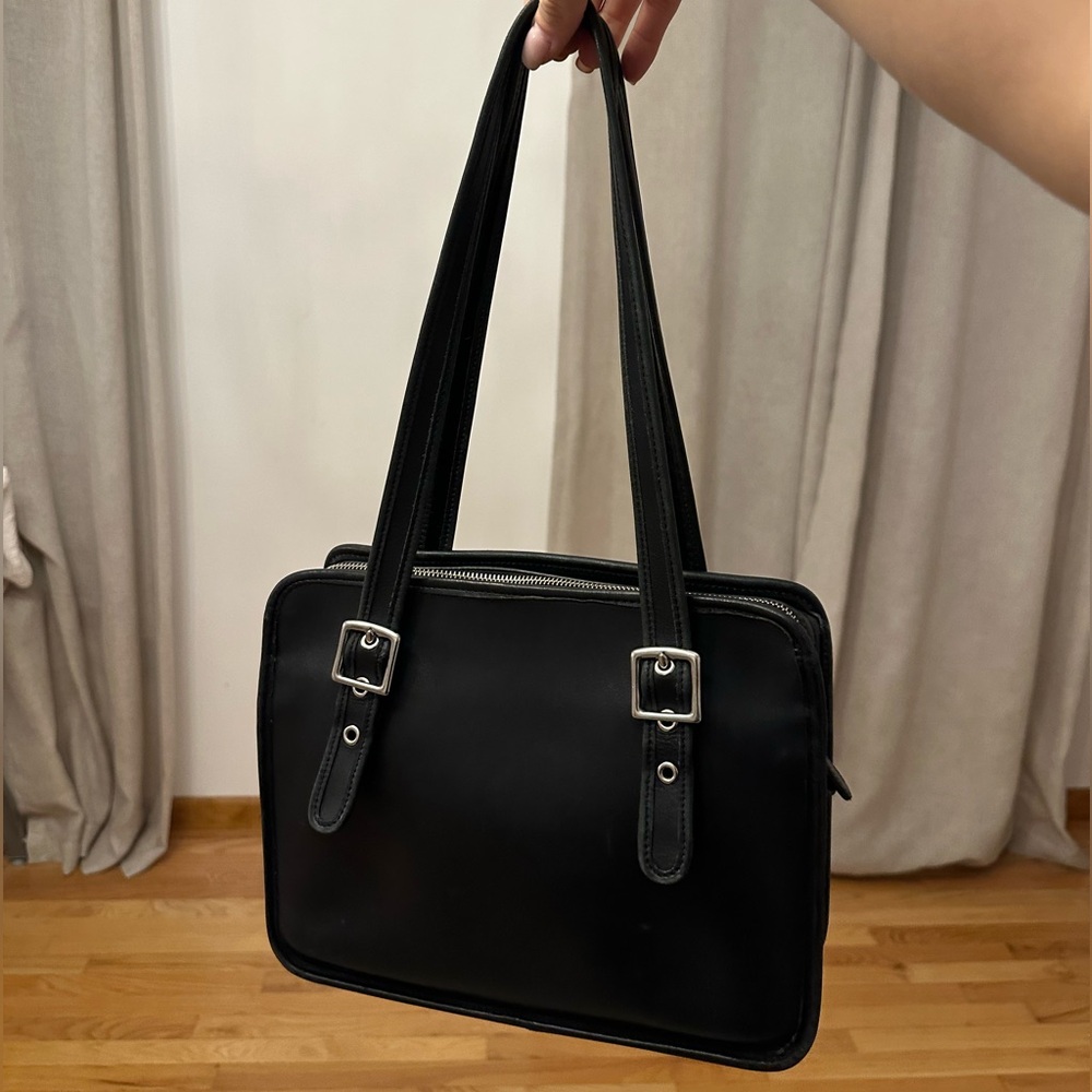 Coach Black Vintage Leather Bag ✨